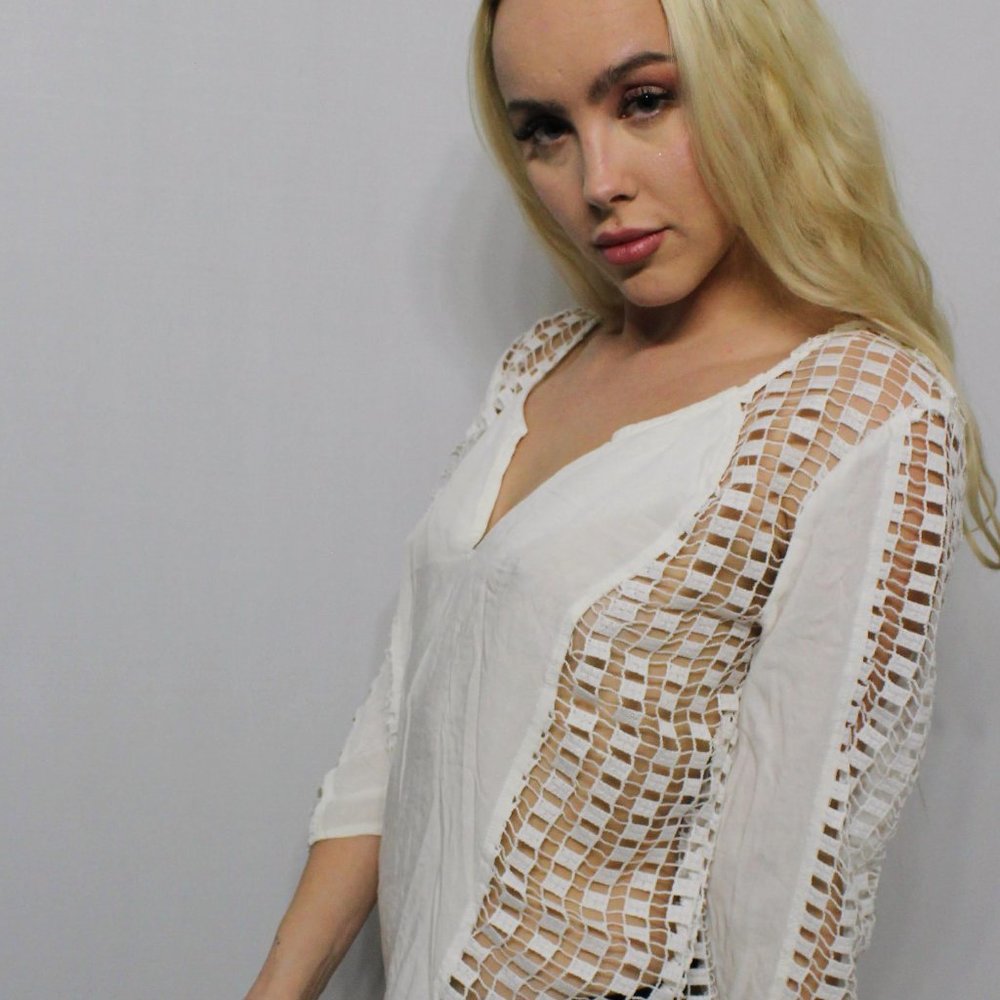 White Beach Cover-Up/ Dress